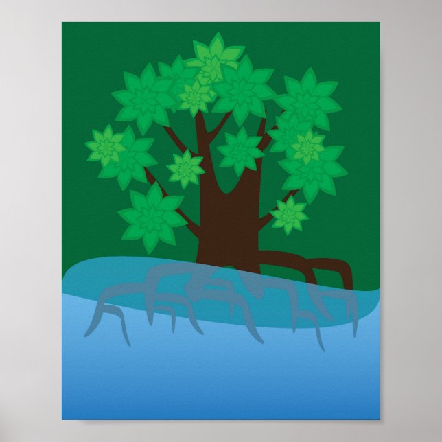 Mangroveskog  poster (Framsidan)