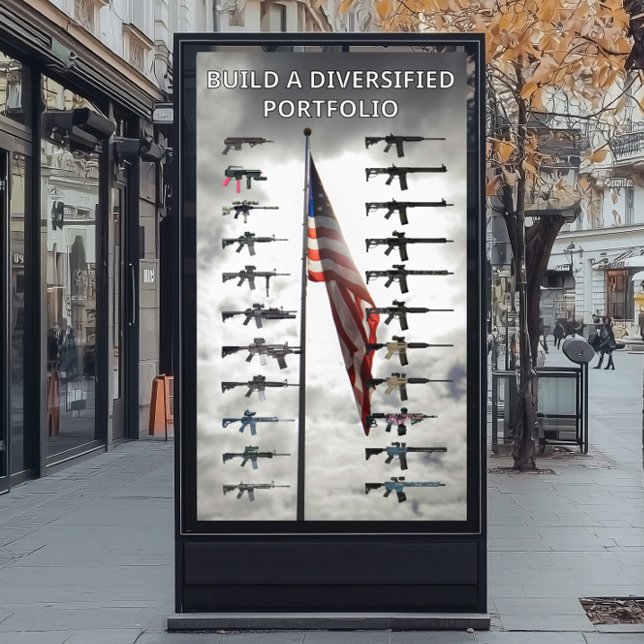Mångsidig portfölj vapenaffisch poster (Skapare uppladdad)