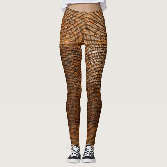 Mångsidiga högavvänjningslagar för kvinnor leggings (Framsida)