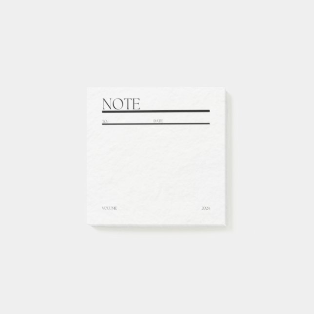 Mångsidiga och praktiska anteckningar för vardagen post-it block (Framsida)