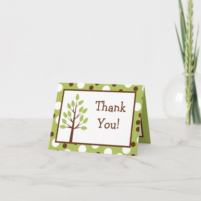 Mångst tack för ditt kort, Woodland Friends Uggla (Framsida)