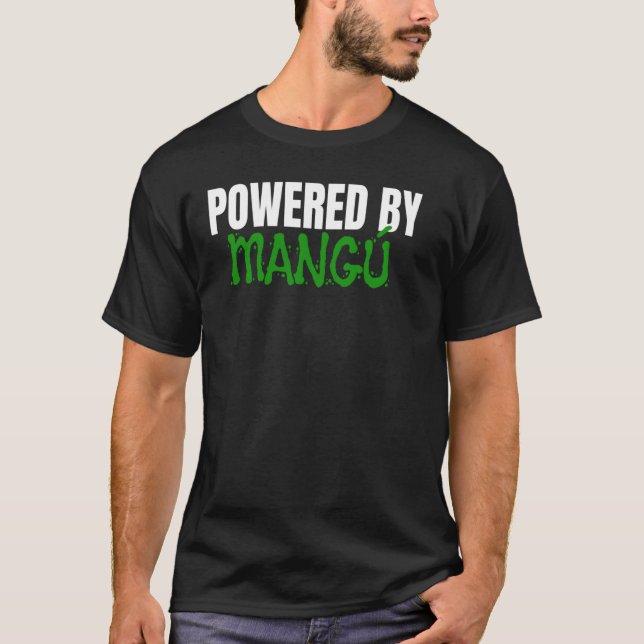 Mangu-driven T Shirt (Framsida)