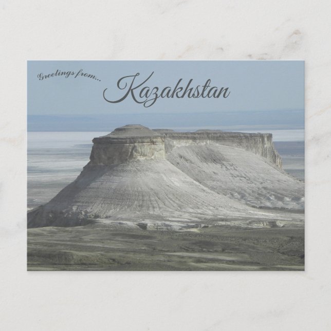 Mangystau Kazakstan Vykort (Framsida)