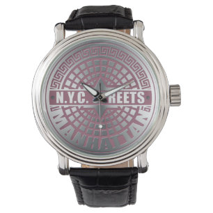 Manhål Covers Manhattan Armbandsur