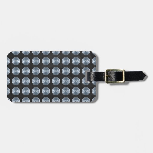 Manhål Covers NYC Bagagebricka (Horisontell Framsida)