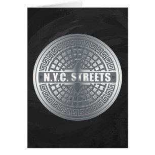 Manhål Covers NYC OBS Kort
