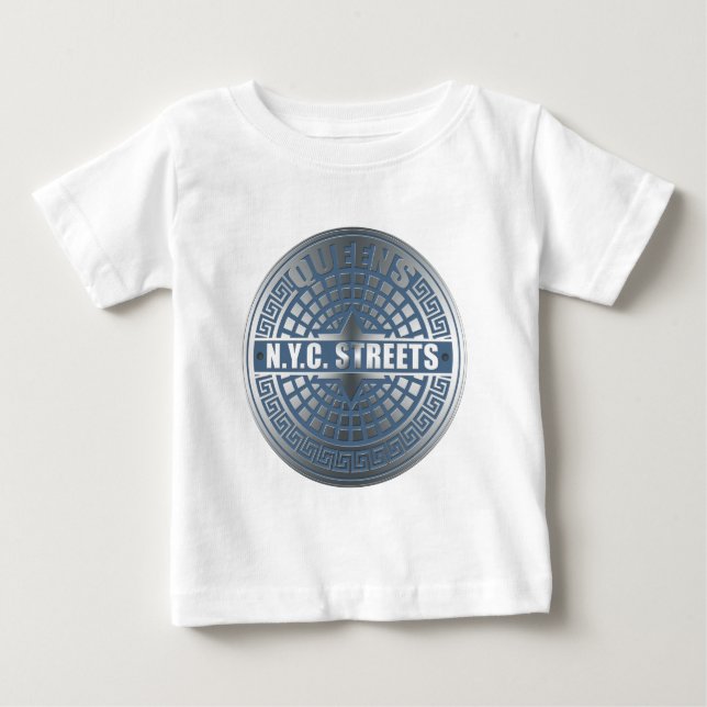 Manhål Covers Queens T Shirt (Framsida)