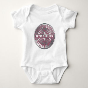 Manhål Covers Staten Island Tee Shirt