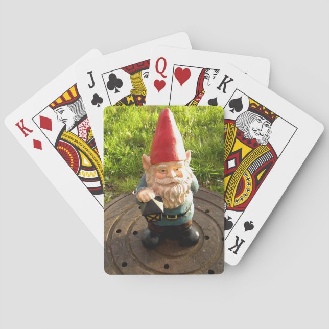 Manhål Gnome Casinokort (Baksidan)