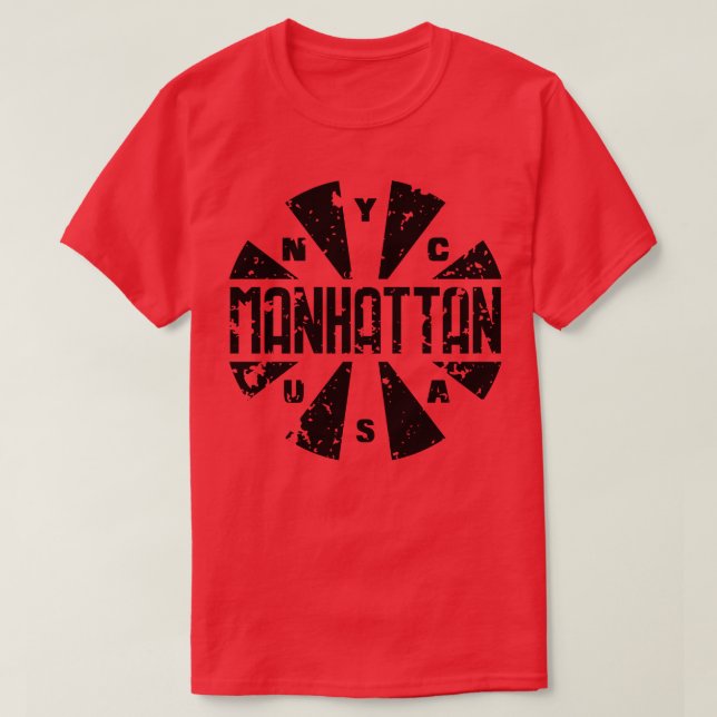 Manhattan 10 t shirt (Design framsida)