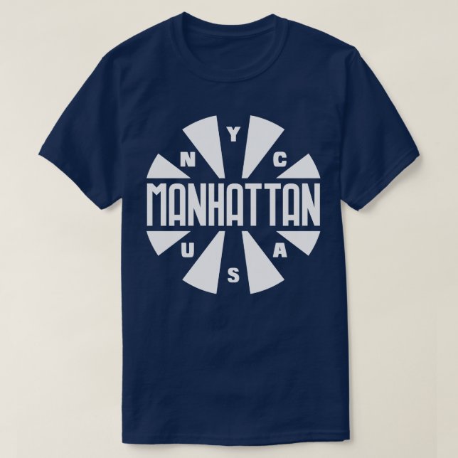 Manhattan 12 t shirt (Design framsida)