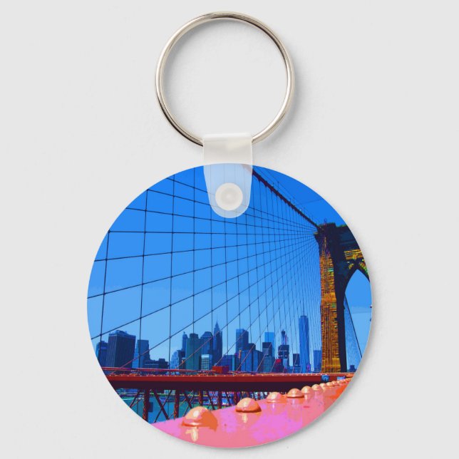 Manhattan 3000 nyckelring (Framsida)