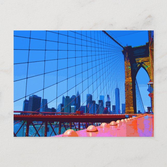 Manhattan 3000 vykort (Framsida)