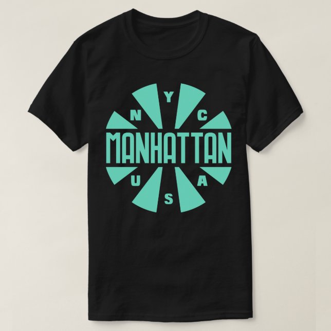 Manhattan 8 t shirt (Design framsida)
