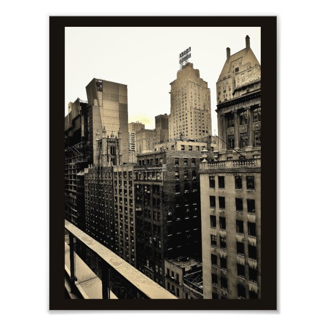 Manhattan Architecture Fototryck (Framsidan)