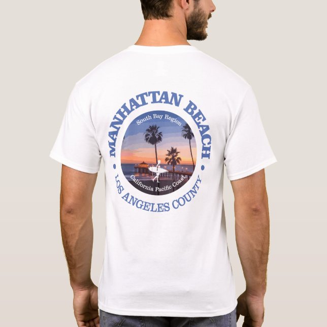 Manhattan Beach (C) T Shirt (Baksida)