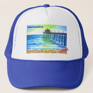 Manhattan Beach, CA Truckerkeps