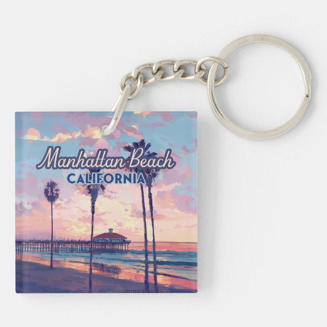 Manhattan Beach California Los Angeles Retro (Baksidan)