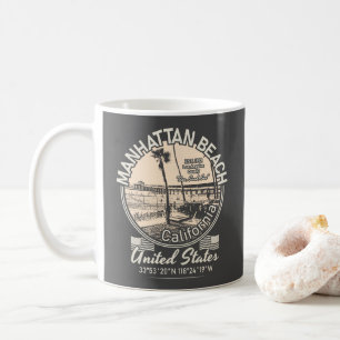 MANHATTAN BEACH CITY - LOS ANGELES CALIFORNIA KAFFEMUGG
