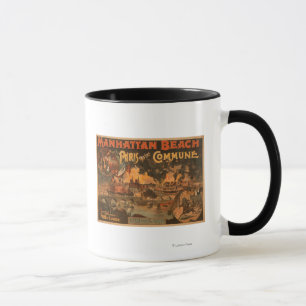 Manhattan Beach - Paris och Communeleken Mugg