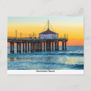 Manhattan Beach Pier vykort