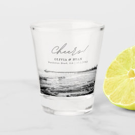 Manhattan Beach Wedding Favor Personlig Cheers