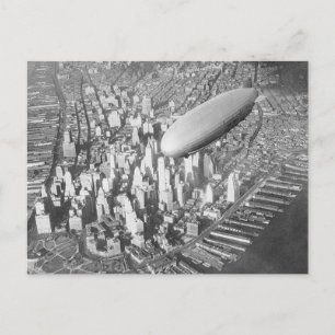Manhattan Blimp Vykort