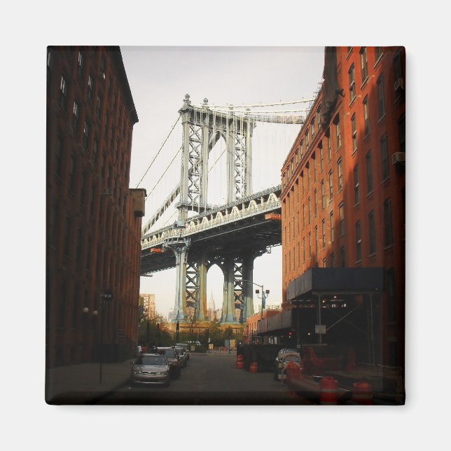 Manhattan Bridge, A Street View Magnet (Framsidan)