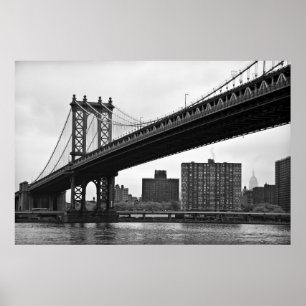 Manhattan Bridge i New York City Poster