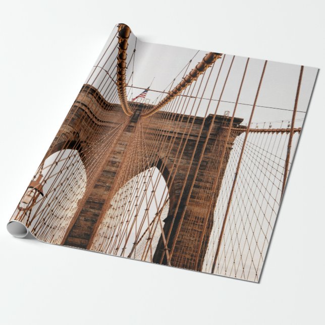 MANHATTAN BRIDGE NEW YORK PRESENTPAPPER (Utrullad)