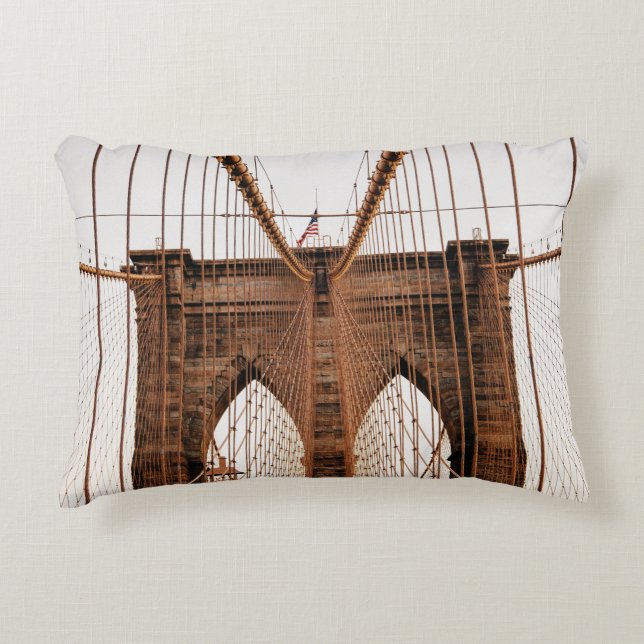 MANHATTAN BRIDGE NEW YORK PRYDNADSKUDDE (Framsidan)