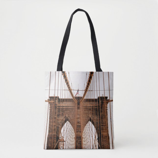 MANHATTAN BRIDGE NEW YORK TYGKASSE (Framsida)