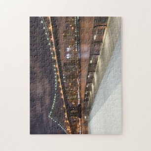 Manhattan Bridge och NYC Skyline Pussel