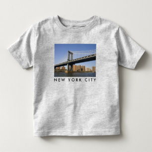 Manhattan Bridge över East River New York City T Shirt