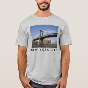 Manhattan Bridge över East River   New York City T Shirt