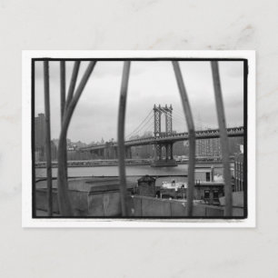 Manhattan Bridge Postcard Vykort