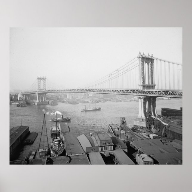 Manhattan Bridge Poster (Framsidan)
