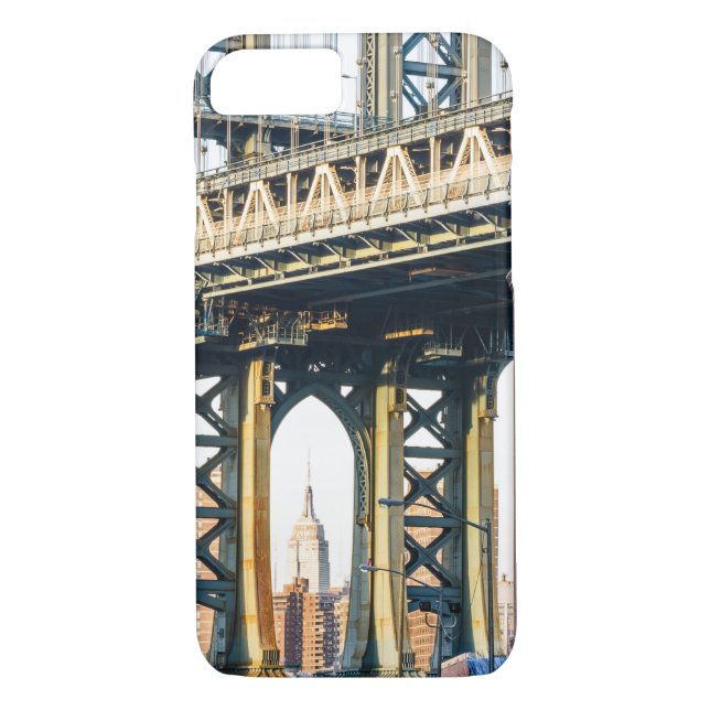 Manhattan Bridge vid Sunset Case-Mate iPhone Skal (Baksida)