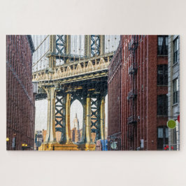 Manhattan Bridge vid Sunset Pussel