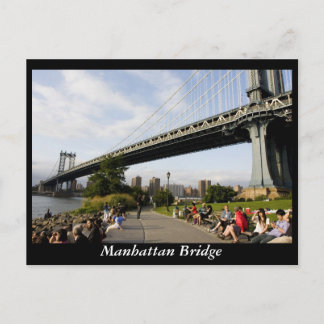Manhattan Bridge Vykort