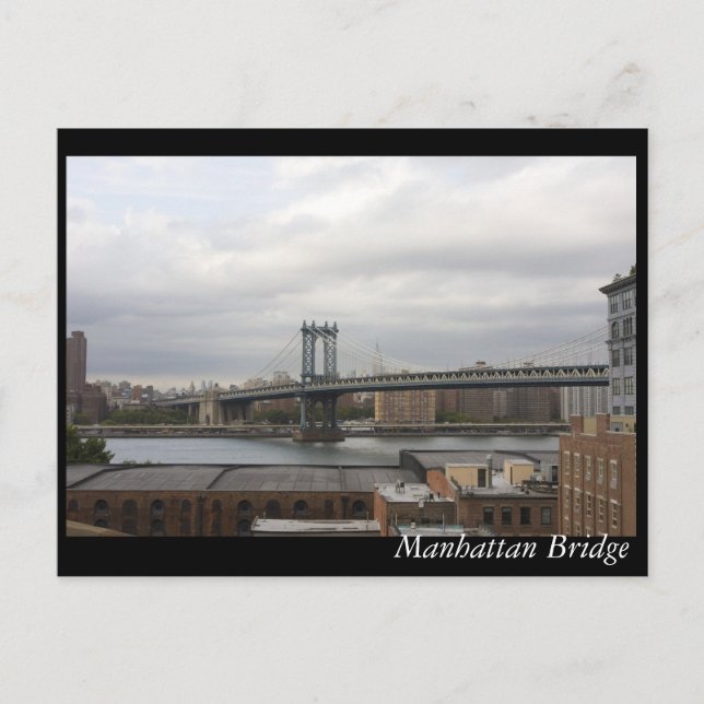 Manhattan Bridge Vykort (Framsida)