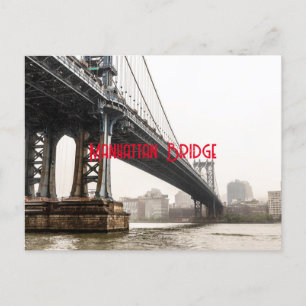 Manhattan Bridge Vykort