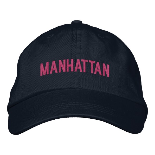 MANHATTAN BRODERAD KEPS (Framsida)