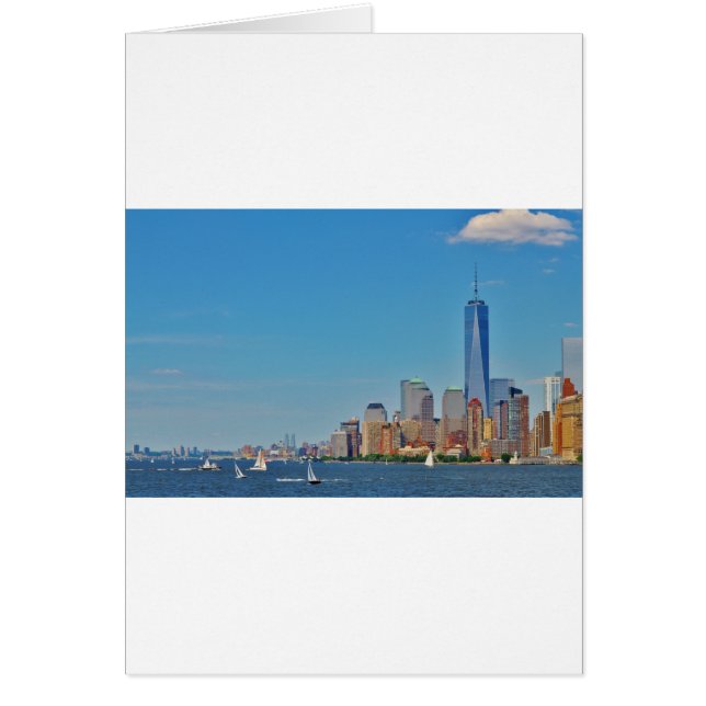 Manhattan Brooklyn New York NYC Hälsningskort (Framsidan)