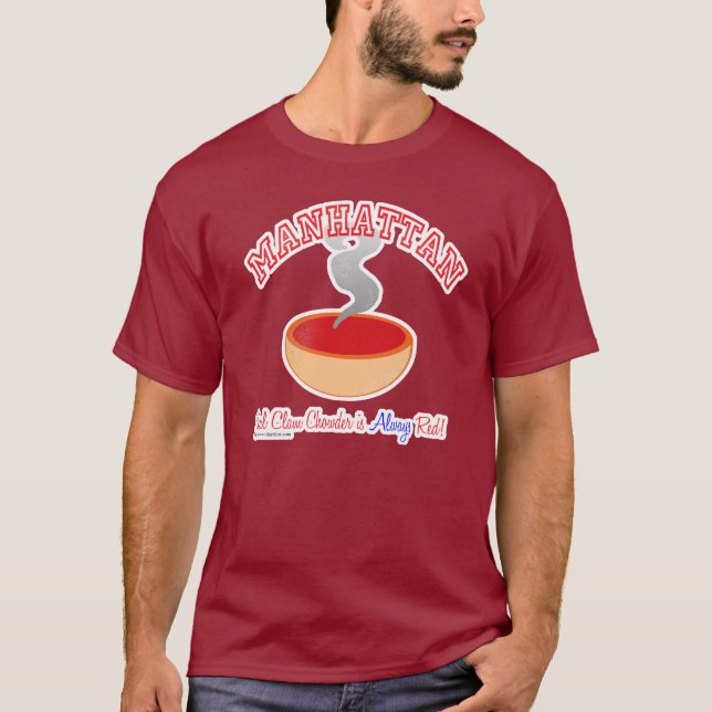 Manhattan Chowder Krig T-shirt (Framsida)