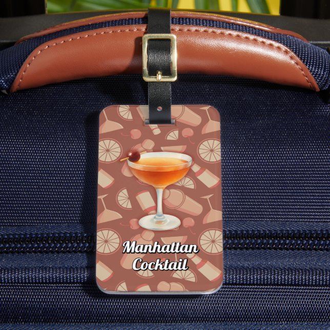 Manhattan Cocktail Bagagebricka (Framsida Insitu 2)