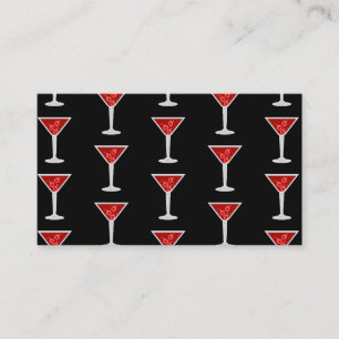 Manhattan Cocktail Bartender Alkohol Spritälskare Visitkort