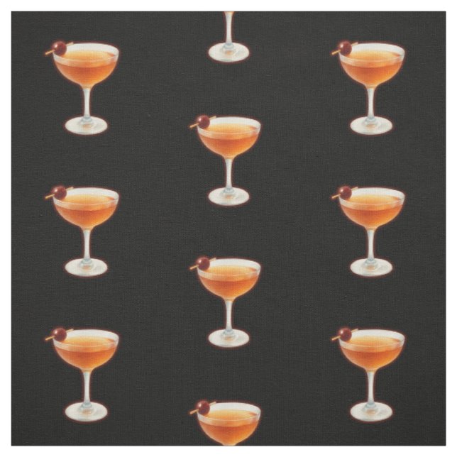 Manhattan Cocktail Tyg (Provkarta)