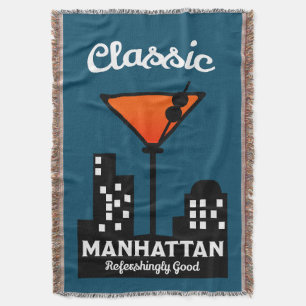 Manhattan Cocktail Wall Art Filt