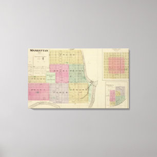 Manhattan Coronado, Towanda, Kansas Canvastryck